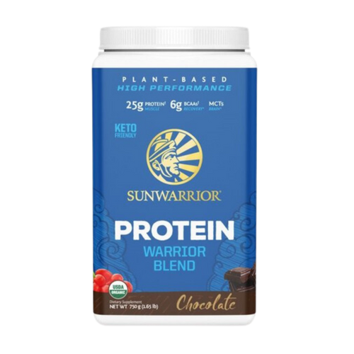 Eiwit poeder chocolade blend - BIO - SunWarrior - 750 gram