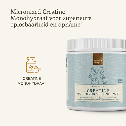 Creatine - Superfoodies - 60 porties - 300 gram