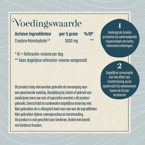 Creatine - Superfoodies - 60 porties - 300 gram