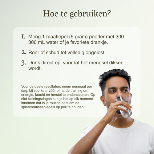 Creatine - Superfoodies - 60 porties - 300 gram