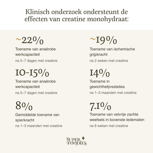 Creatine - Superfoodies - 60 porties - 300 gram