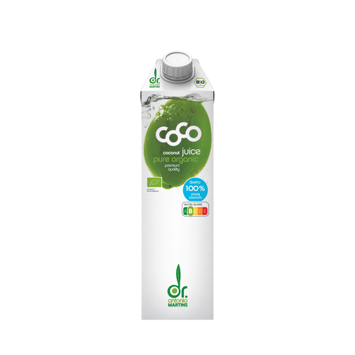 Kokoswater - BIO - Dr Martins-Doos 6 stuks