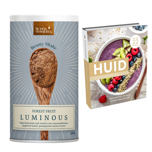Luminous Beauty Shake 500 gram + GRATIS boek HUID