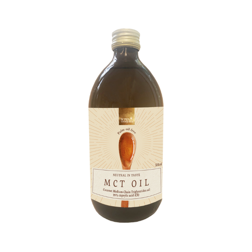 MCT olie C8 - Superfoodies - 500 ml