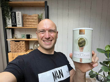 Klant met Green Juice