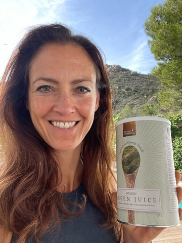 Klant met Green Juice