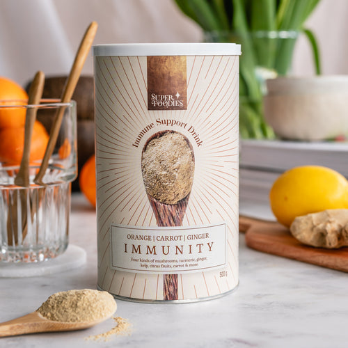 Immunity Support - Superfoodies - 500 gram + GRATIS boek Immuunplan