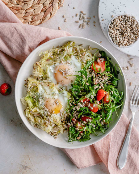 Cabbage egg nests