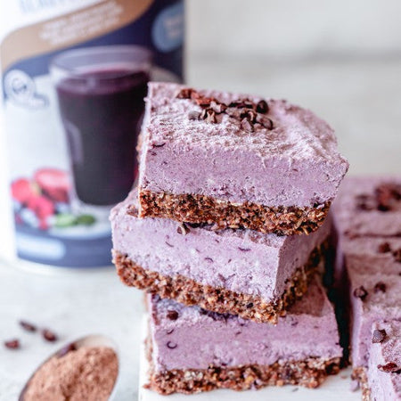 No-bake kersen en chocolade reep