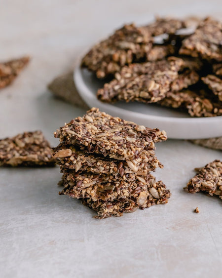 Easy seed crackers