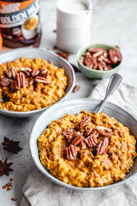 Golden pumpkin oats