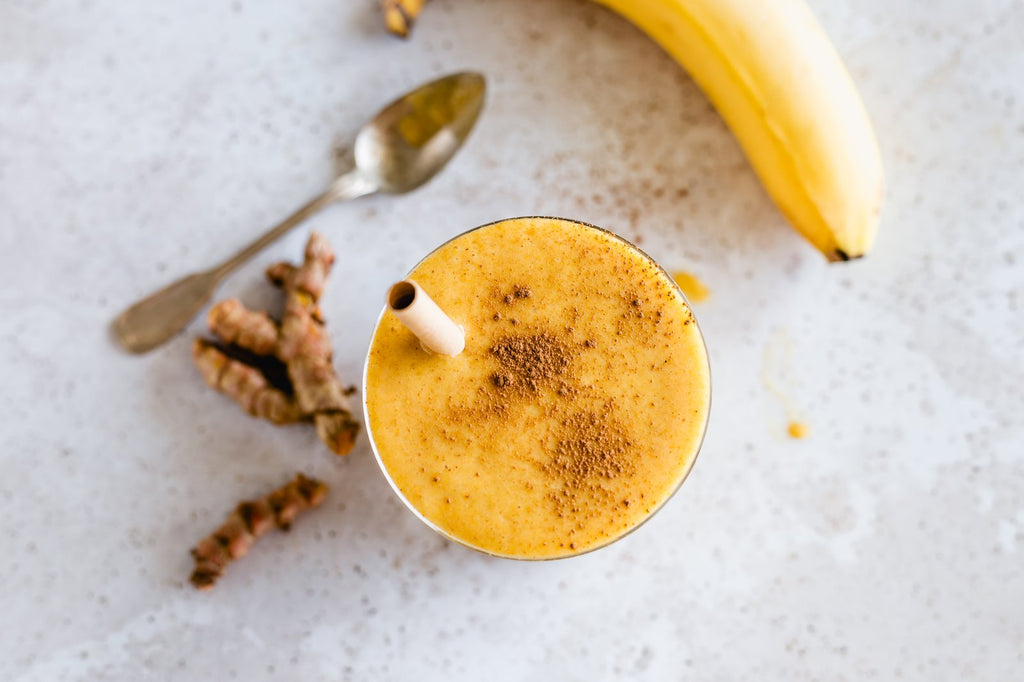 Golden milk smoothie