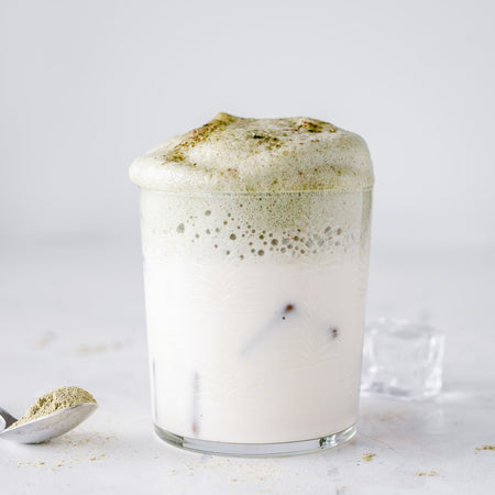 Green Juice Dalgona Style