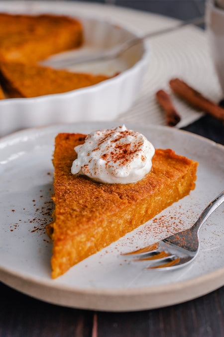 Healthy Crustless Pumpkin Pie
