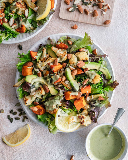 Pumpkin Cauliflower Salad