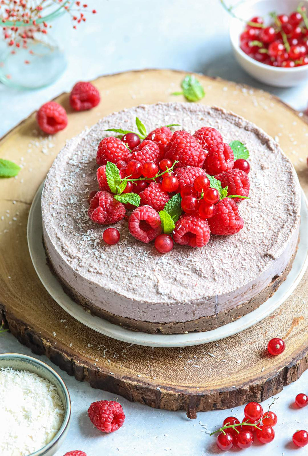 Summer Berry Cheesecake
