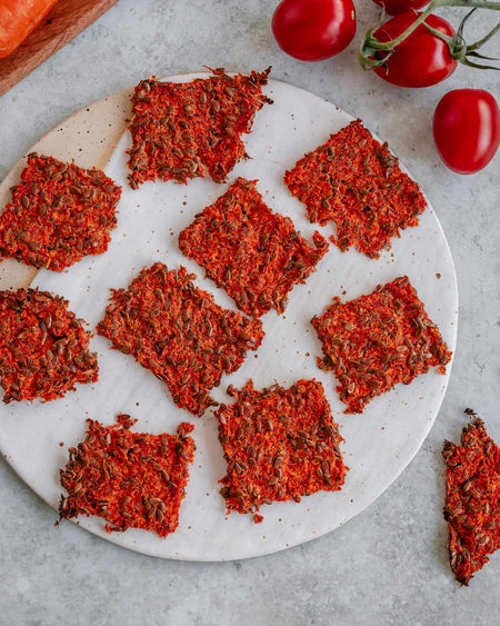 Worteltomaatcrackers