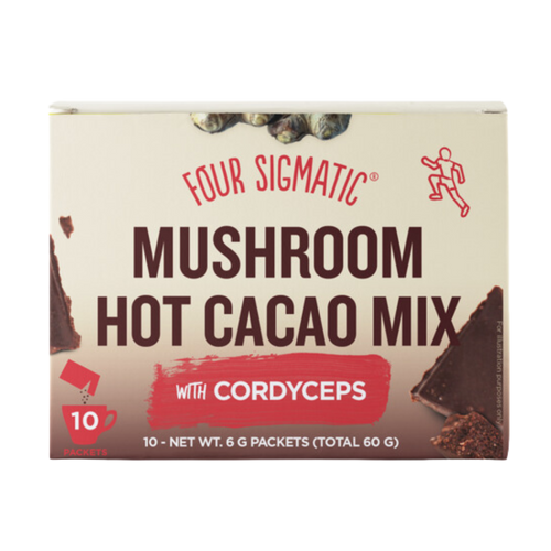 Warme chocolademelk mix met cordyceps - Four Sigmatic - 60 gram