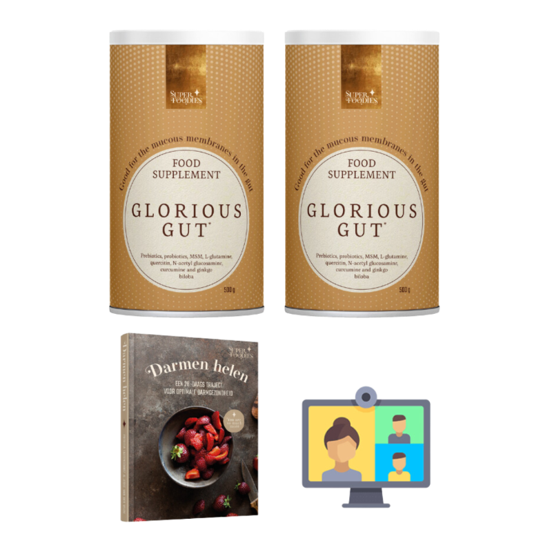 2x Glorious Gut + Darmen Helen programma (online) + fysiek boek