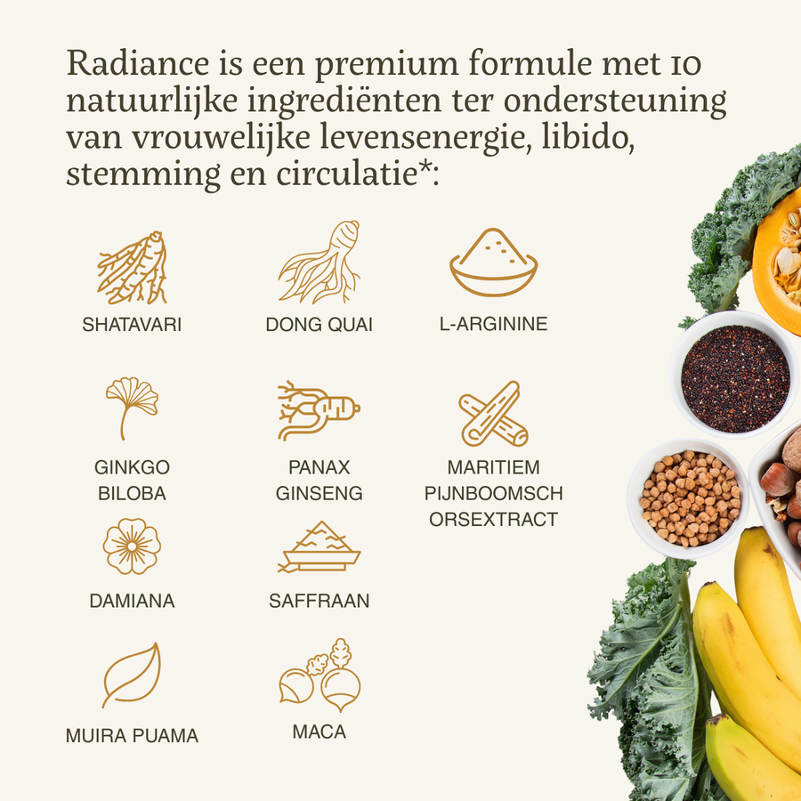NIEUW - Radiance (Libido booster female) Capsules