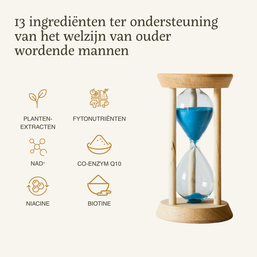 Longevity master Mannen - Superfoodies - 60 caps - 30 porties