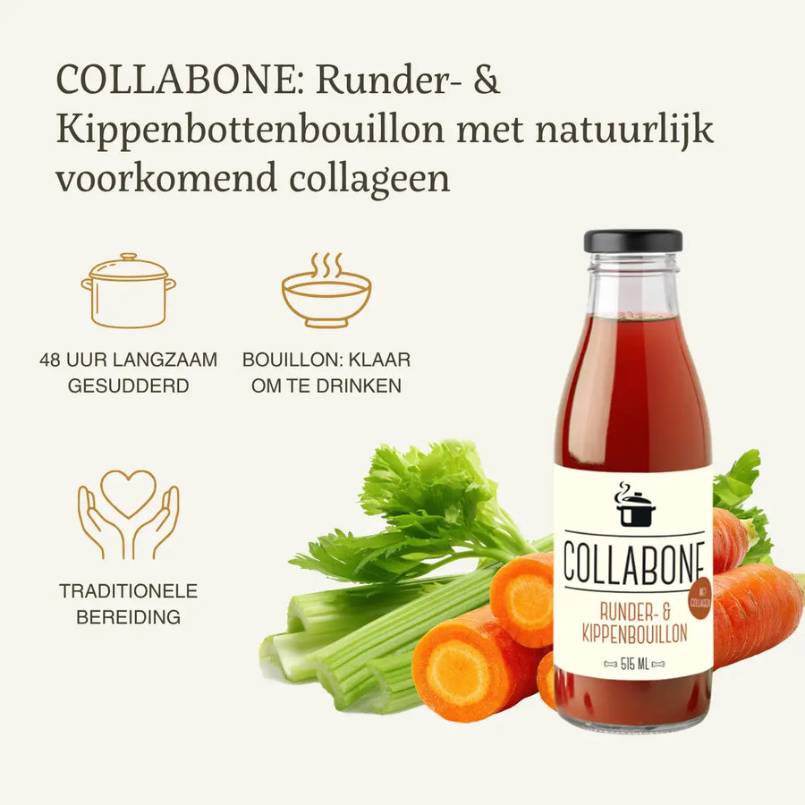 CollaBone - Bouillon van rund en kip met collageen