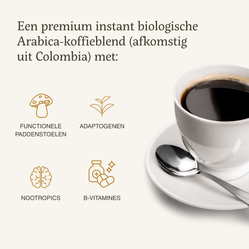 Functional coffee - Superfoodies - 90 gram - 30 porties