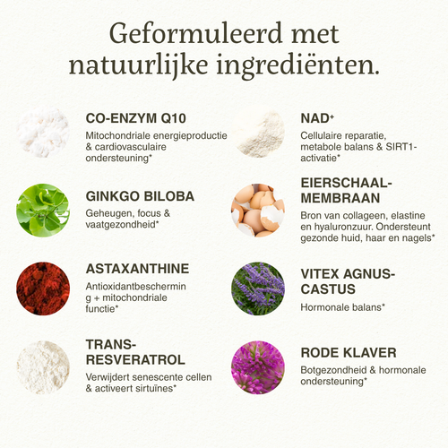 Longevity master Vrouwen - Superfoodies - 60 capsules - 30 porties