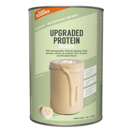 Upgraded protein - Recover (banaan) - Superfoodies - 480 gram