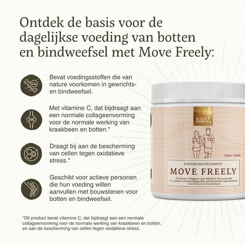 Premium Collageen voor botten/gewrichten (50+) - Move Freely