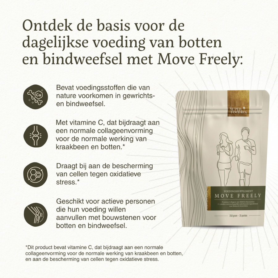 Colagen Move Premium Collageen voor botten/gewrichten (50+) - Move Freely ...