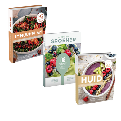 Immuunplan, GROENER, en HUID - (3 boeken)