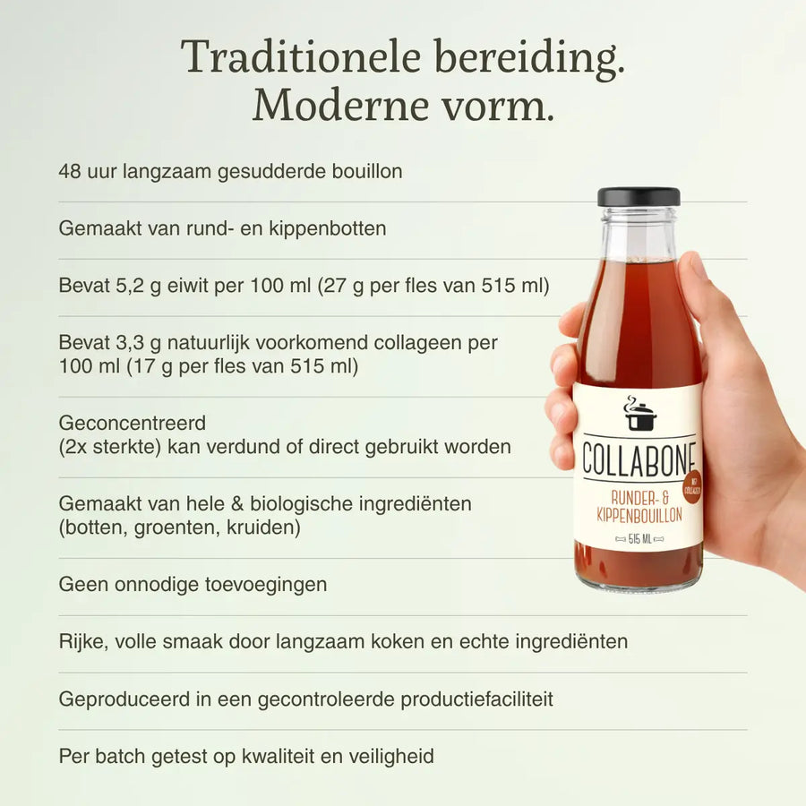 CollaBone - Bouillon van rund en kip met collageen