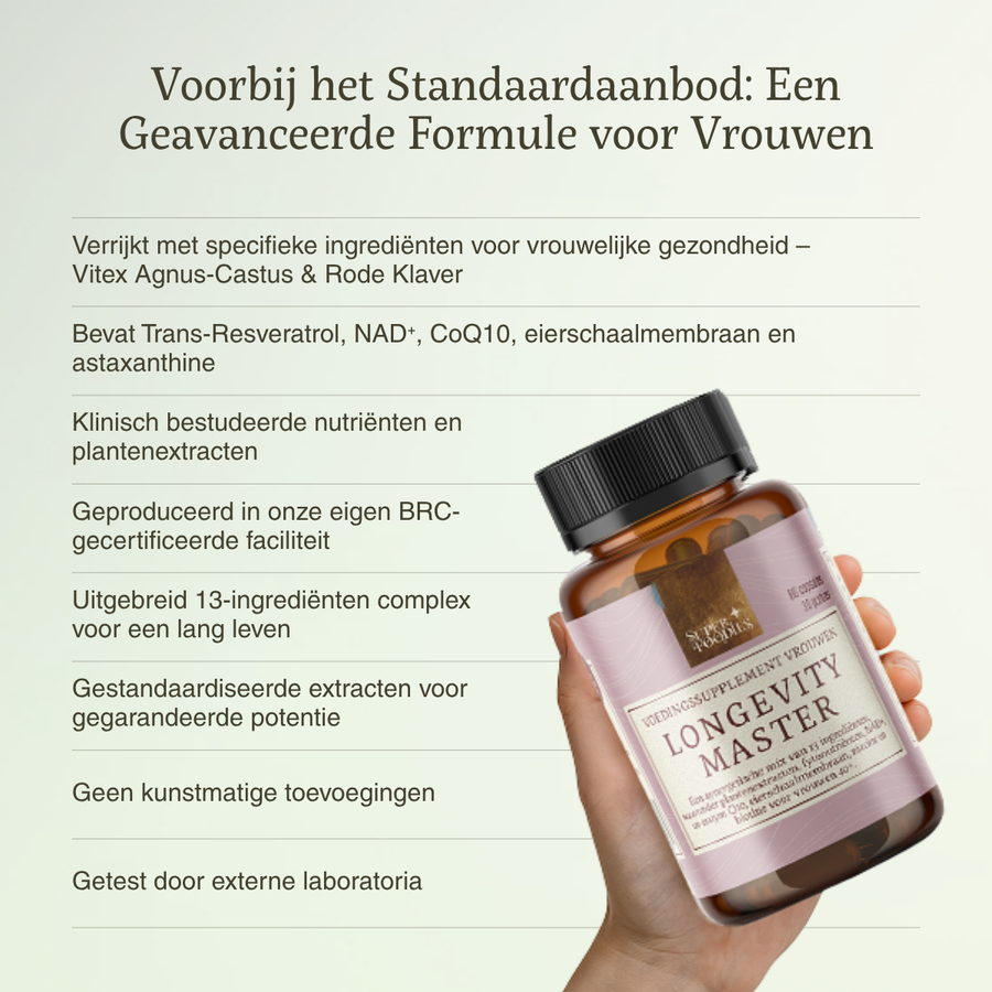 Longevity master Vrouwen Capsules