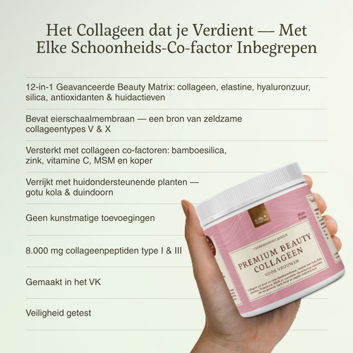 Premium beauty collageen Women - Superfoodies - 300 gr - 30 porties