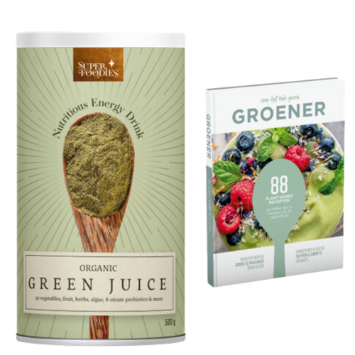 Green Juice 500 gram + GRATIS boek GROENER