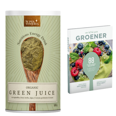 Green Juice 500 gram + GRATIS boek GROENER