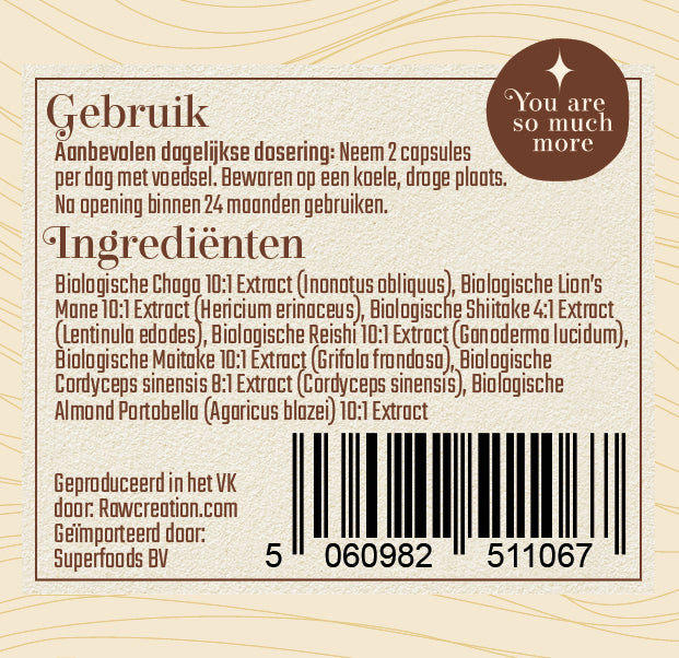 Immune Mushroom Capsules
