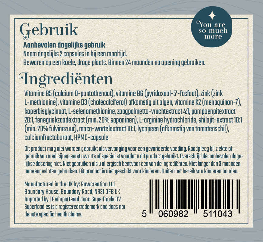 Masculine (Hormone Balancer) Capsules