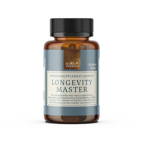 Longevity master Mannen - Superfoodies - 60 caps - 30 porties