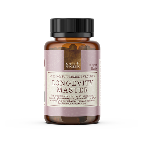 Longevity master Vrouwen - Superfoodies - 60 capsules - 30 porties