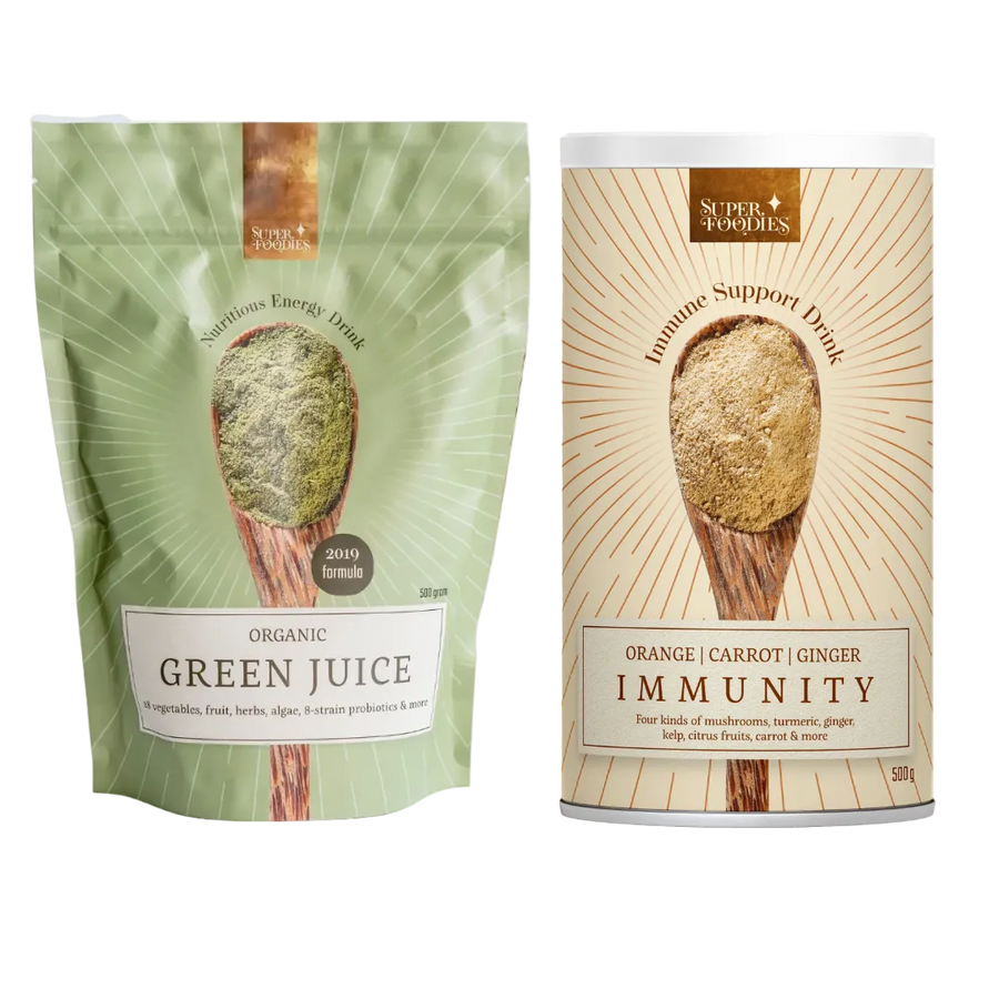 Combi deal: Green Juice + Immunity Support