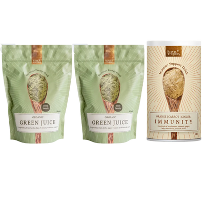 2x Green Juice BIO + 1x Immunity Support