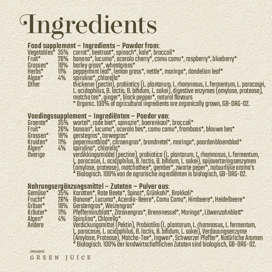 Green Juice - 150 gram