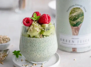 Een eerdere verpakking van Green Juice