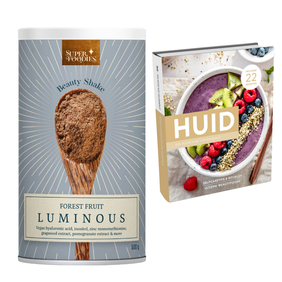 Luminous Beauty Shake + GRATIS boek HUID
