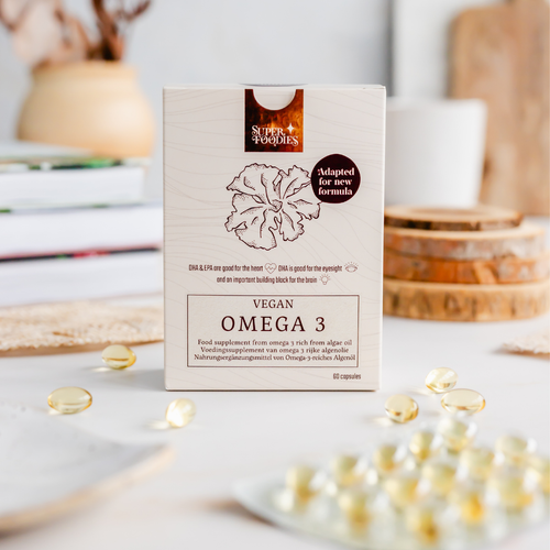 Vegan omega 3 - Superfoodies - 60 capsules