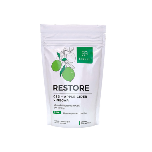 CBD gummies - Restore/Lime