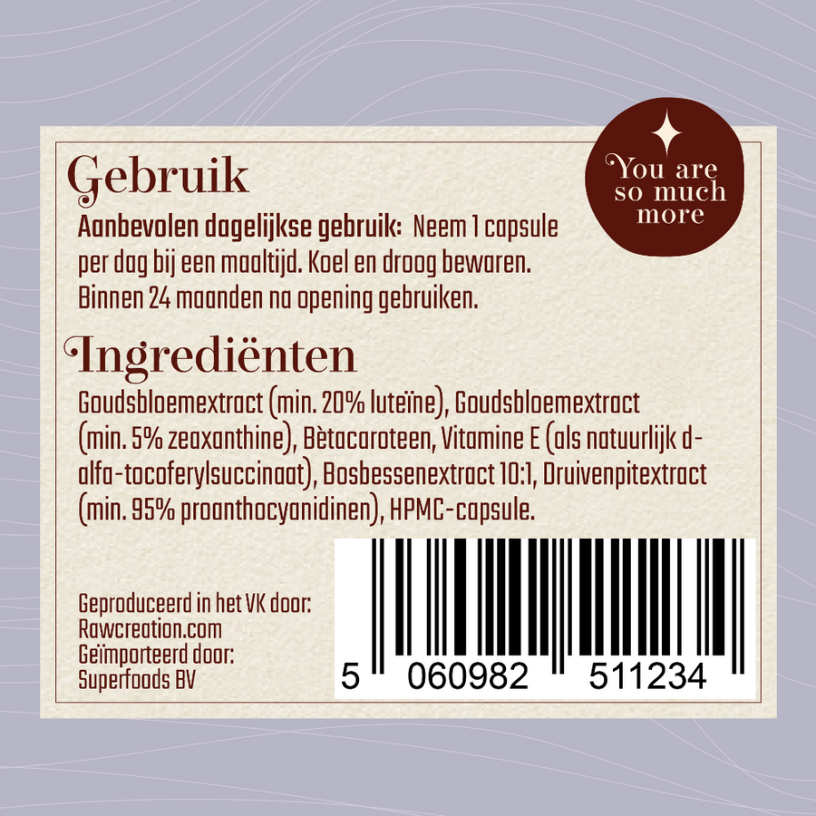 NIEUW - Scherp zicht Capsules