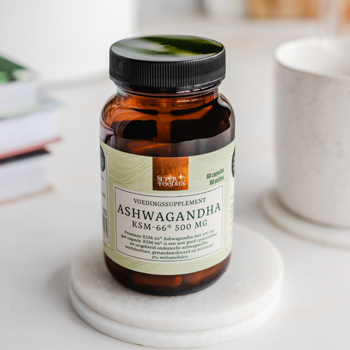 Ashwagandha KSM-66 - Superfoodies - 60 capsules - 60 dagen